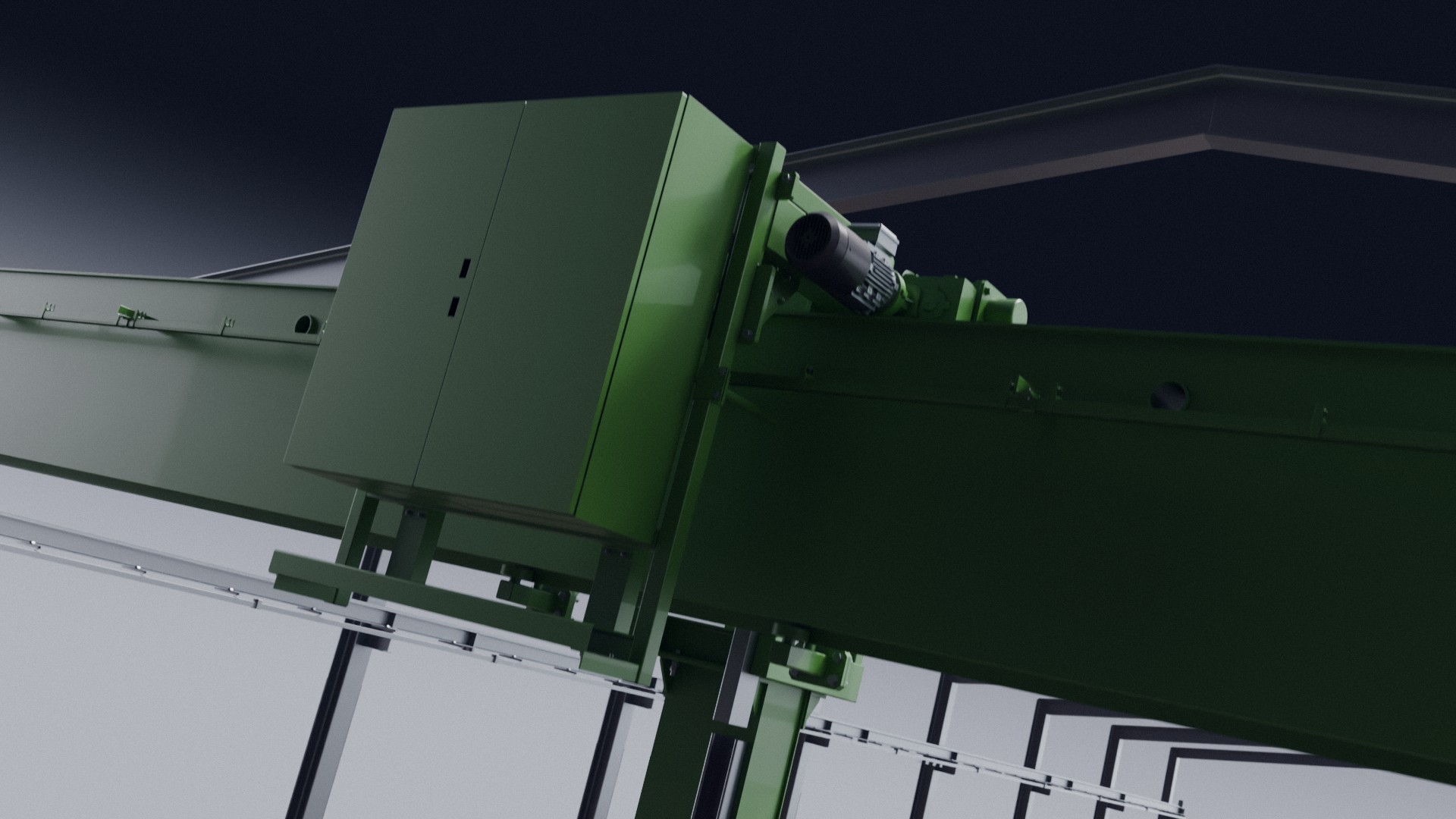 Vacuum Crane — Motor Block