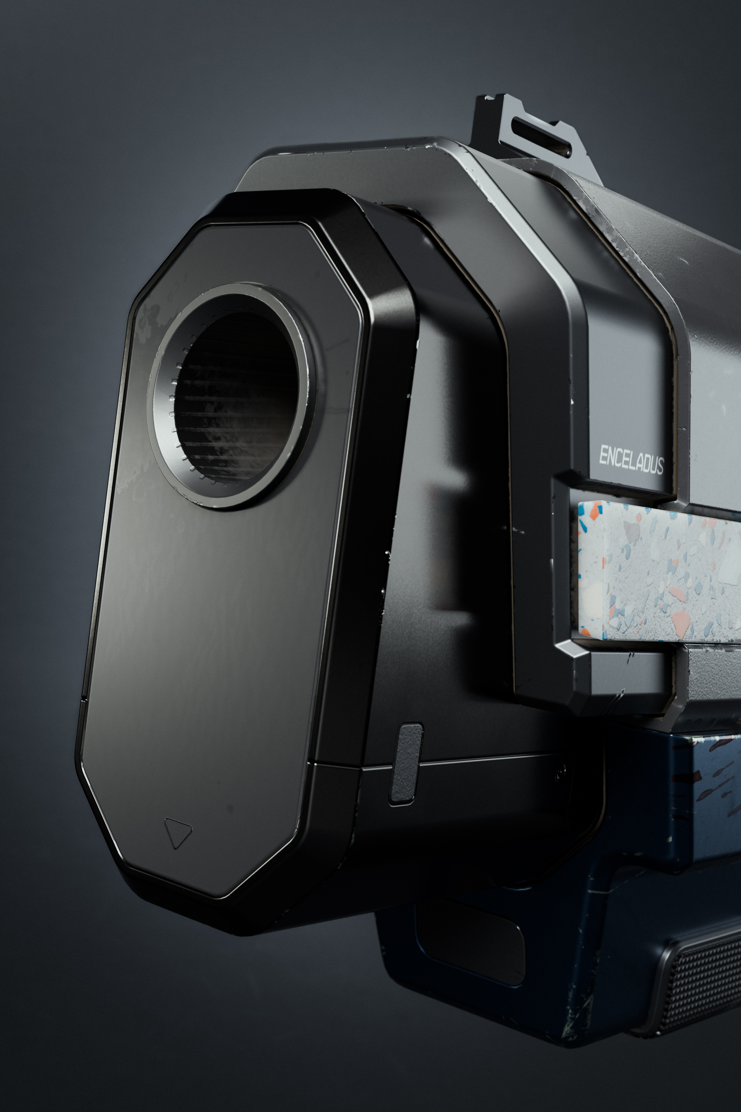 Enceladus Gun Detail - Barrel