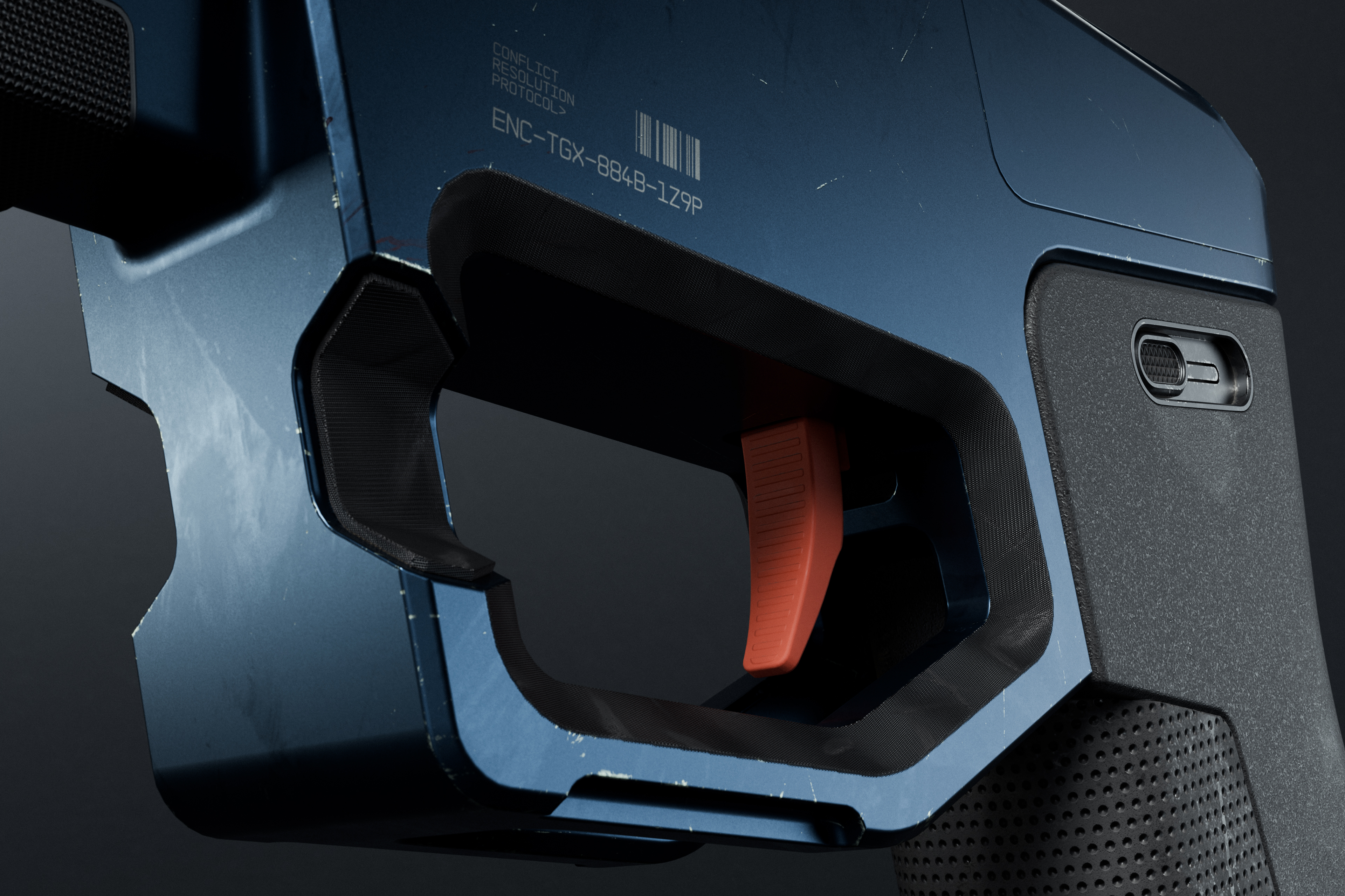 Enceladus Gun Detail - Trigger