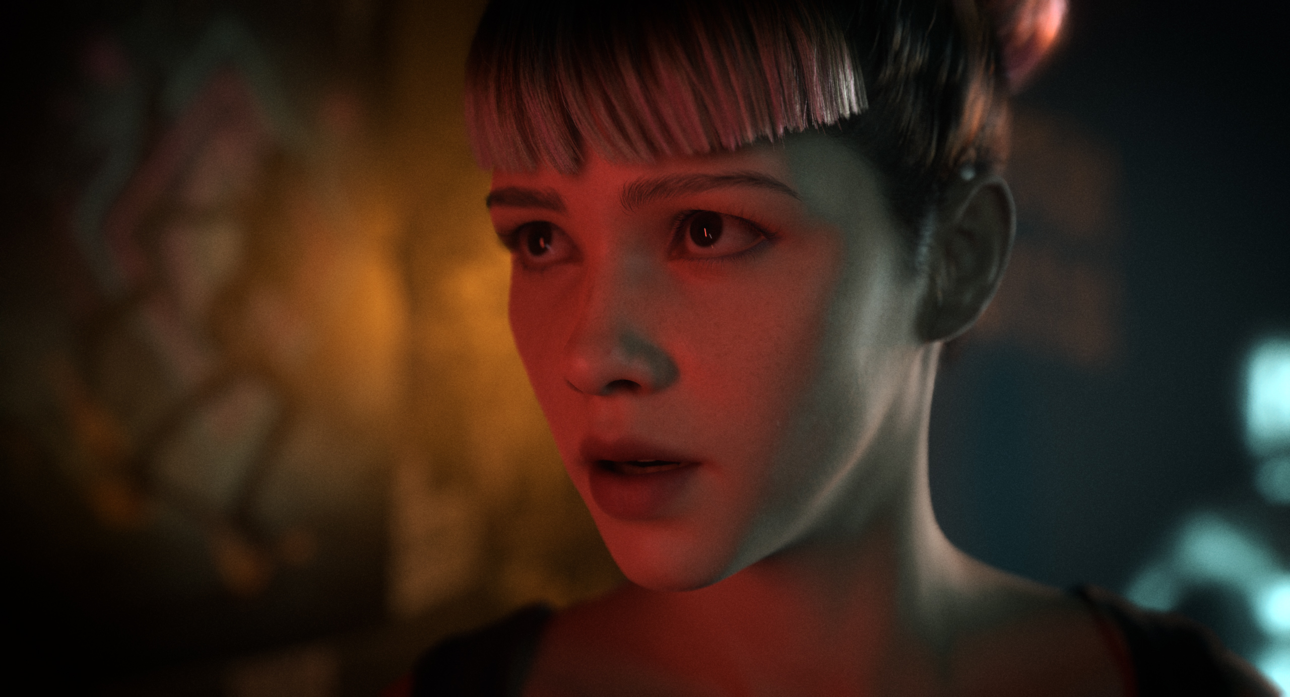 Membership — character, dramatic lighting